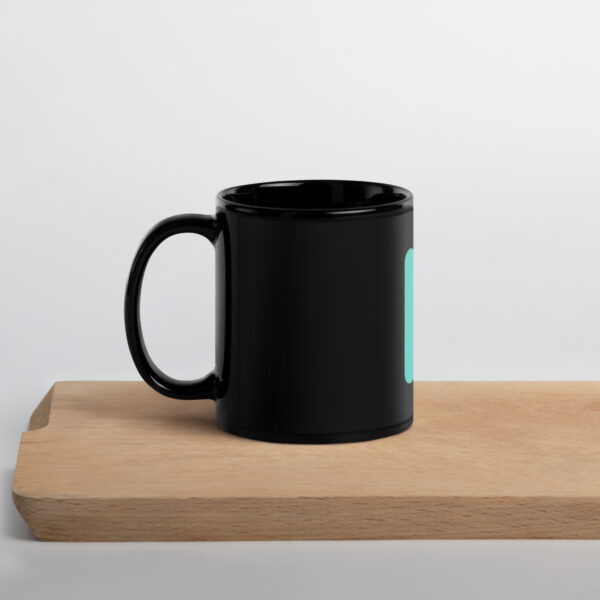 Heroes Black Glossy Mug - Image 2