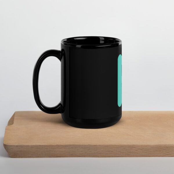 Heroes Black Glossy Mug - Image 5