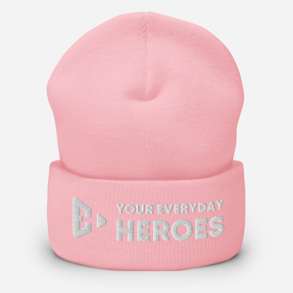 Cuffed Heroes Beanie (Full Logo) - Image 11