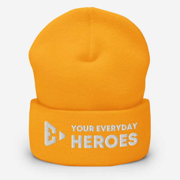 Cuffed Heroes Beanie (Full Logo) - Image 10