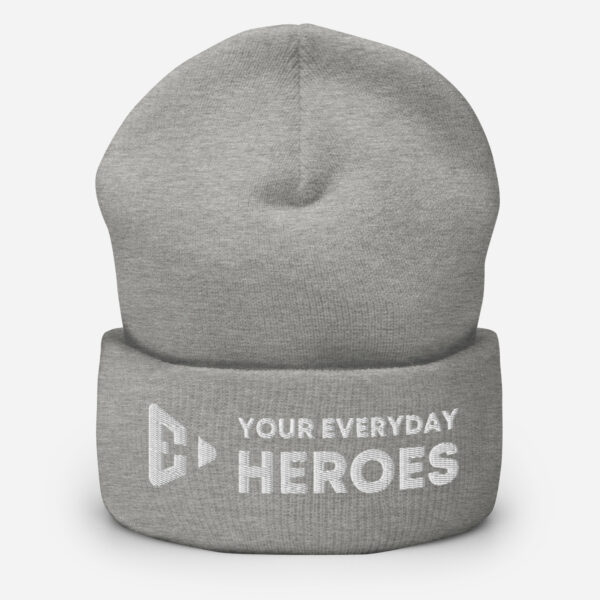 Cuffed Heroes Beanie (Full Logo) - Image 9